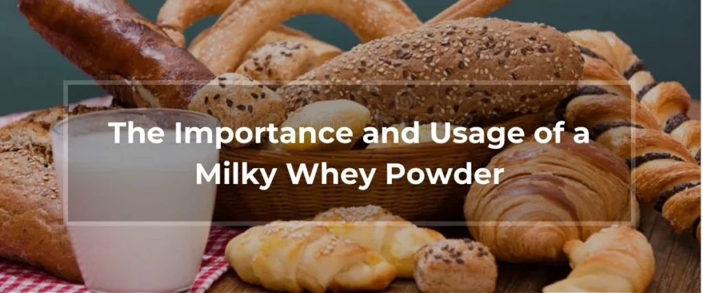 The Importance and Usage of a Milky Whey Powder